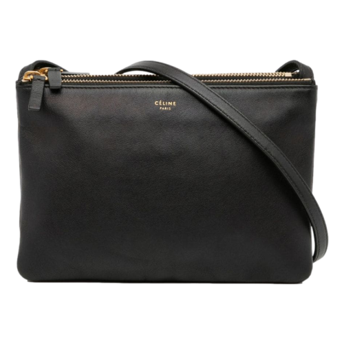 Celine Small Trio Crossbody Black