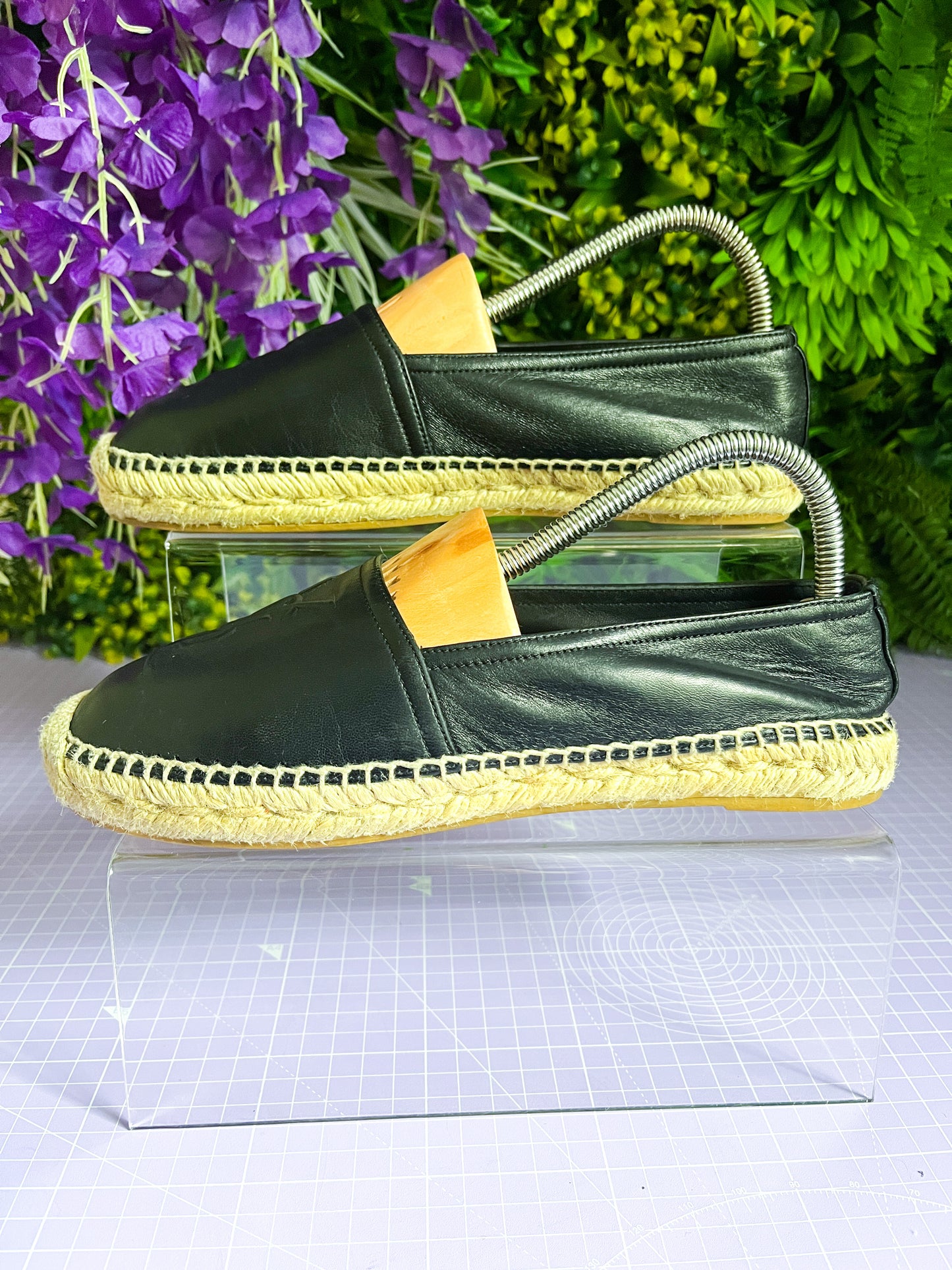 Saint Laurent Espadrilles Black 37/4