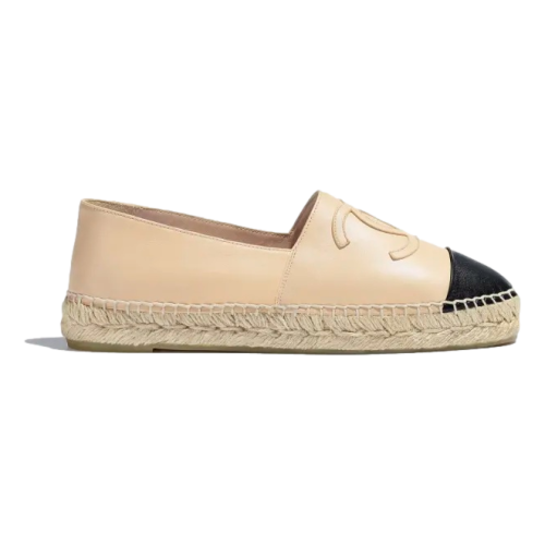 Chanel Espadrilles Beige/Black 38/UK 5