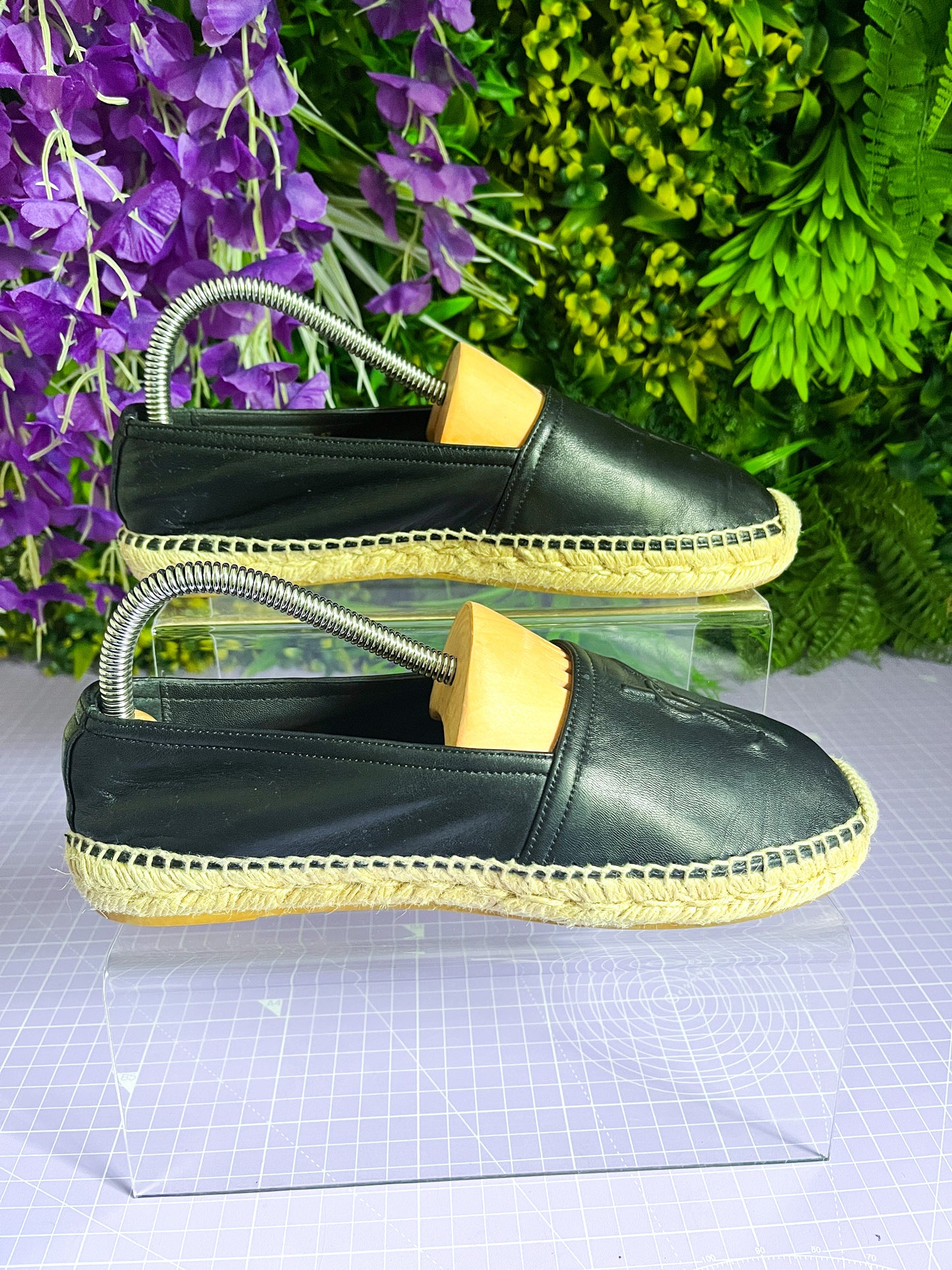 Saint Laurent Espadrilles Black 37/4