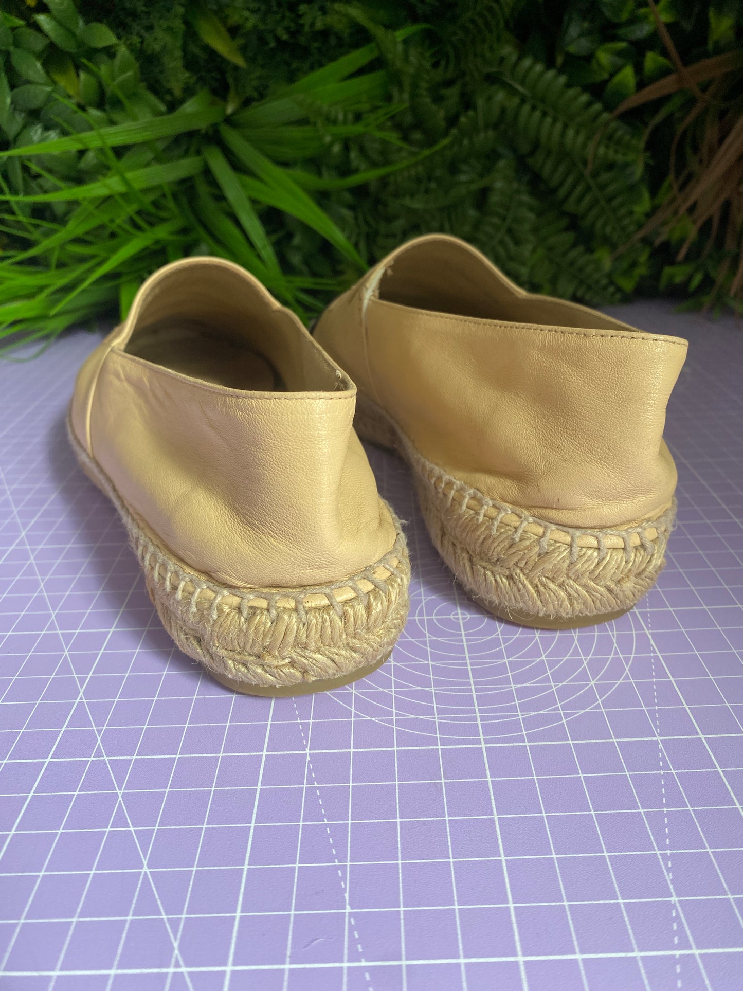 Chanel Espadrilles Beige/Black 38/UK 5