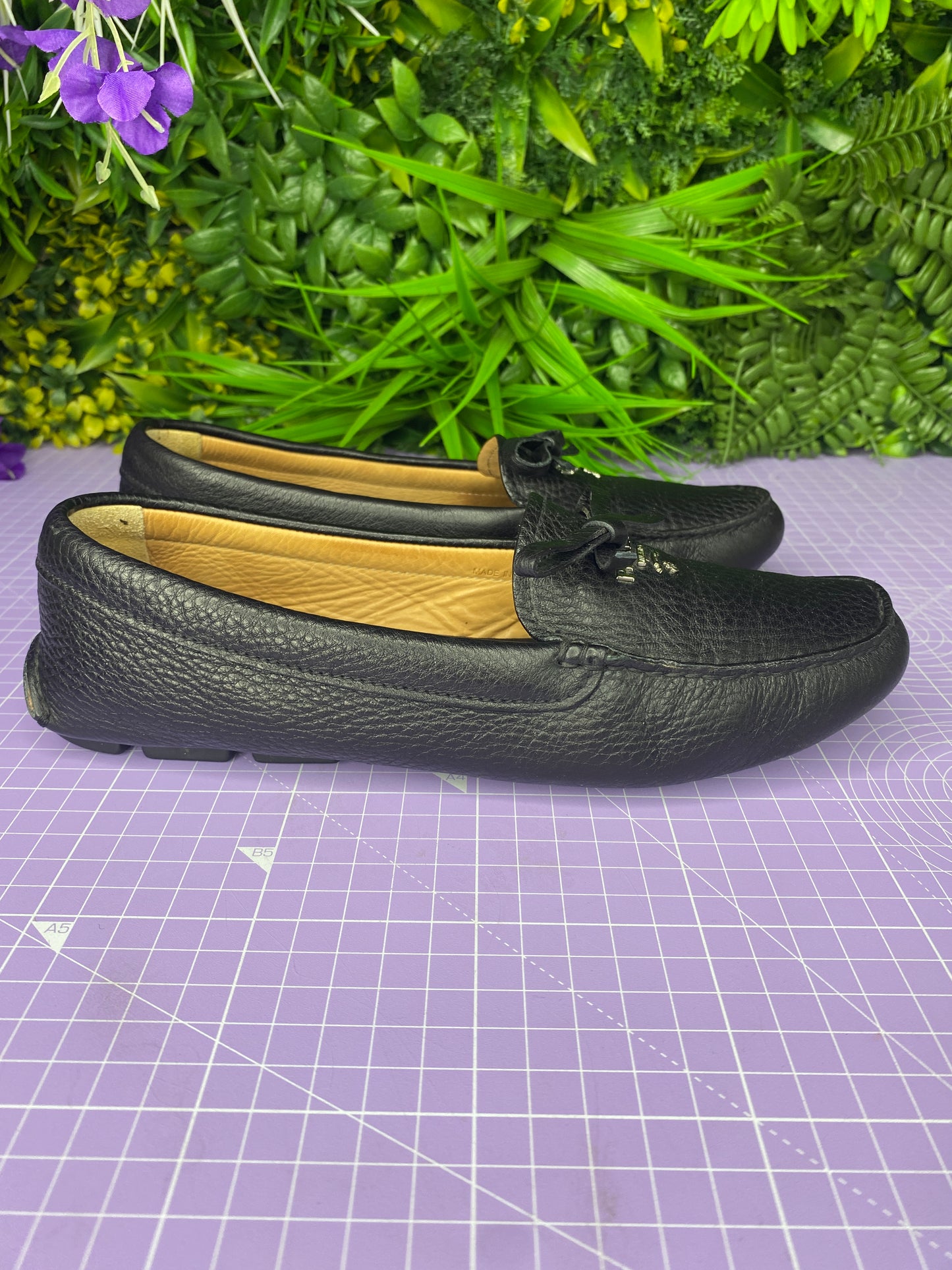 Prada Loafers Black 37.5/4.5