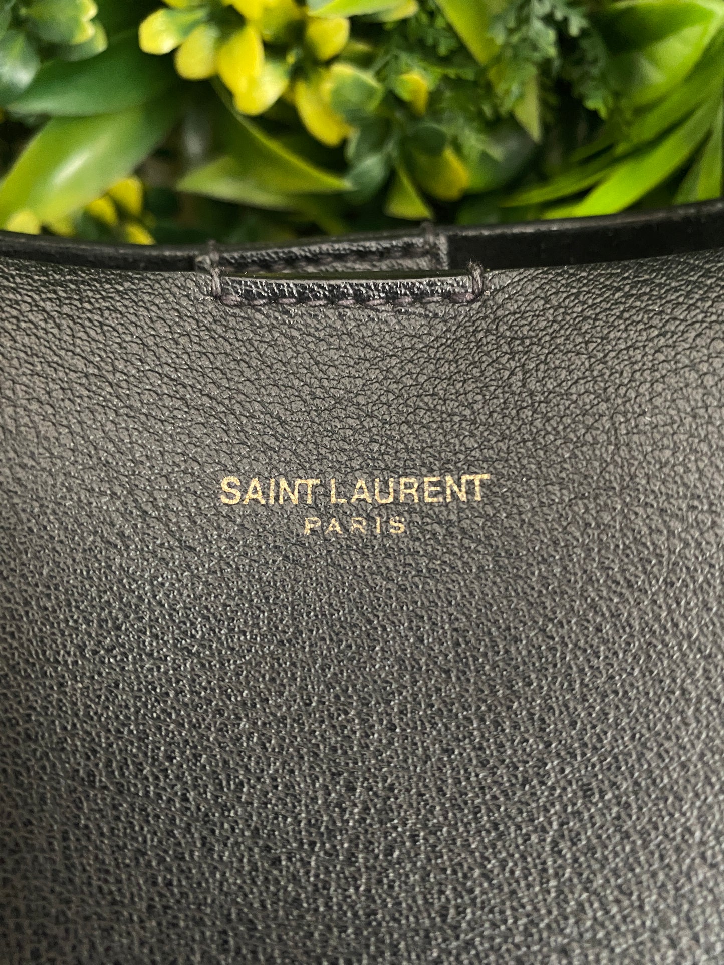 Saint Laurent Shopping Tote & Purse Black