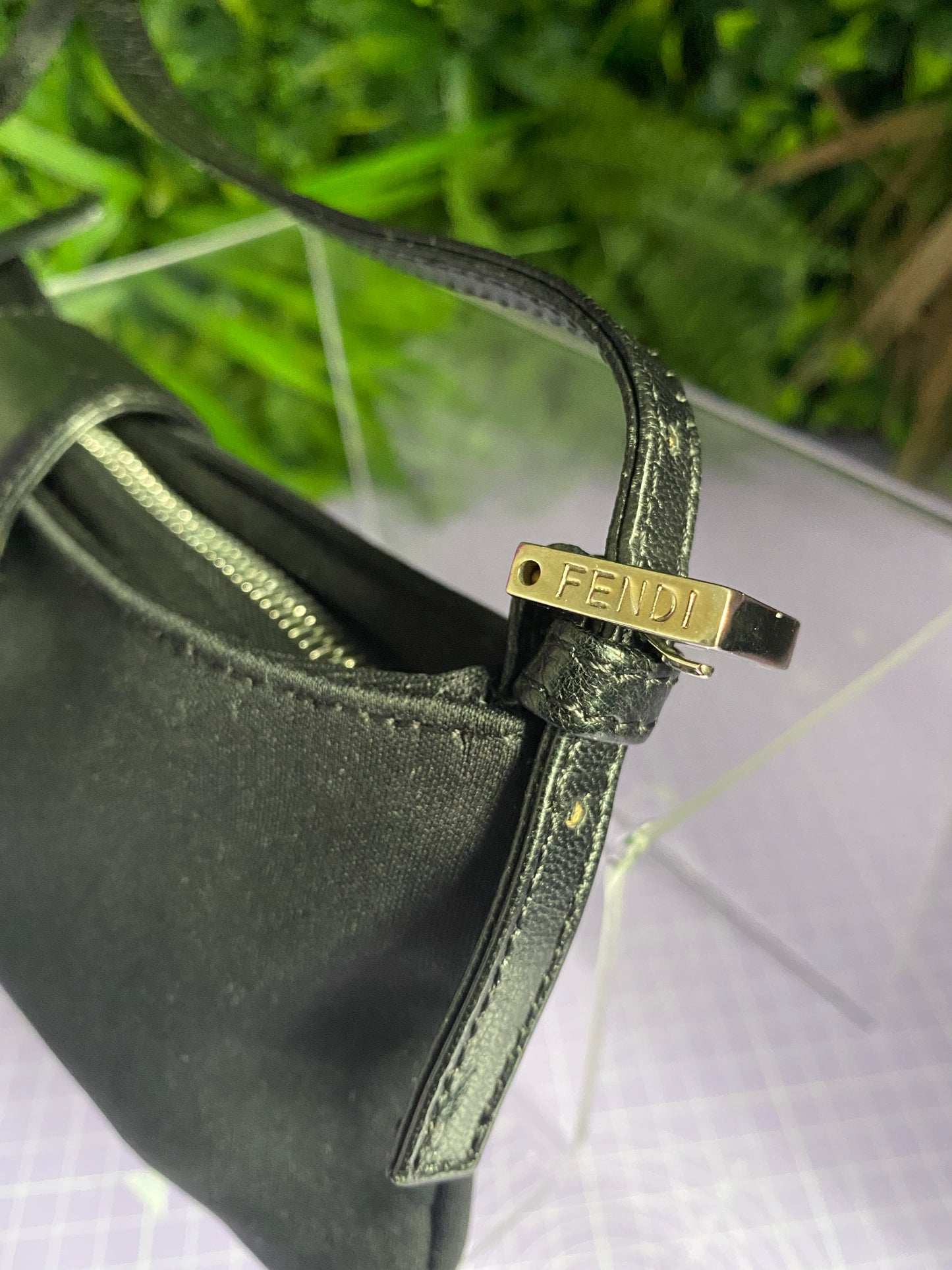 Fendi Black Baguette