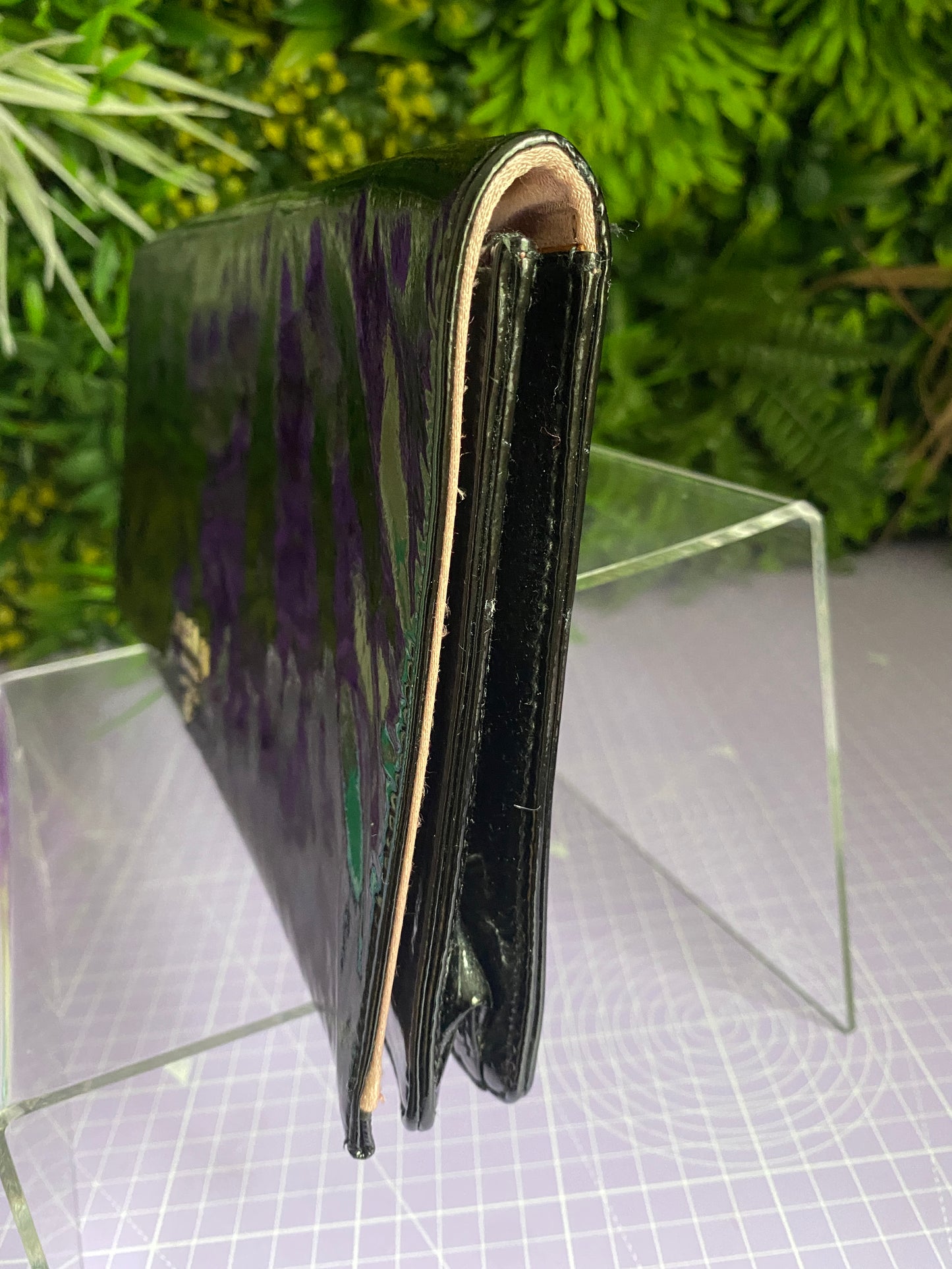 Prada Large Patent Leather Clutch Bag