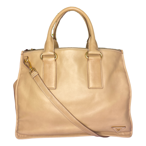 Prada Large Tan Tote Bag